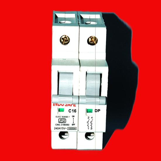 ⚡ 16A Double Pole MCB – Indosafe