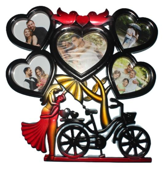 🎁🚲 5 Photo Frame with Cycle Design