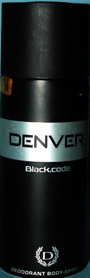 Black code denver body spray -150ml