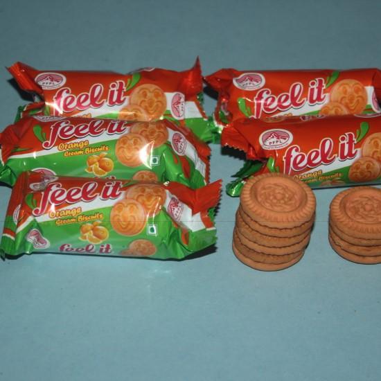 Cream biscuit each 25gm pack of 12pc