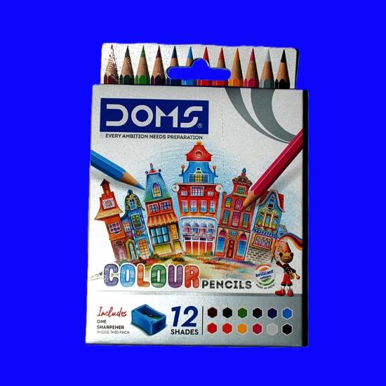 🎨 DOMS Medium Color Pencils – Only for Students – Rs. 45