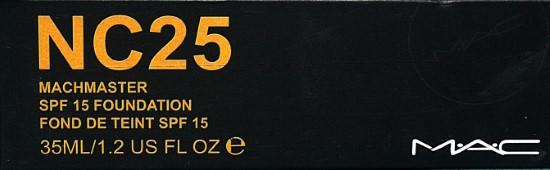 NC25 Match Master SPF15 Foundation – 35ml