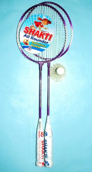 🏸 Shakti Badminton Racket for Kids 1set + Free Vixen Feather Shuttlecock (1 Pc)